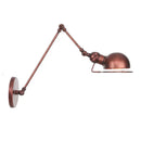 Axyaa Nostalgic Double Arm Wall Lamp for Rustic Decor