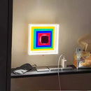 Axyaa LED Wall Lamps: Medieval Bauhaus Minimalist Colorful Lights for Living Room