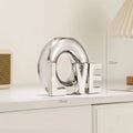 Axyaa Simple Vase Bouquet Decoration for Foyer, Living Room, Study, Bedroom