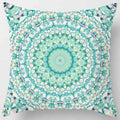 Axyaa Indian Mandala Print Polyester Pillow Case Sofa Decor Throw Pillows 45x45cm