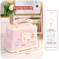 Axyaa Cute House Car Money Box Piggy Bank for Kids Adults Birthday Gift
