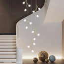 Axyaa Modern LED Pendant Light Chandeliers for Living Room and Dining Room