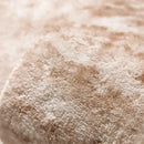 Axyaa Plush Cream Style Bedroom Carpet: Soft, Fluffy, Washable, Thicken Mat