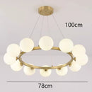 Axyaa Modern Chandelier Pendant Lamp for Dining Room Ceiling Lighting