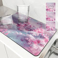 Sky Cloud Castle Absorbent Drying Mat by Axyaa - Table Decoration & Accessories