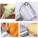 Axyaa Stainless Steel Vegetable Fruit Peeler for Easy Kitchen Slicing