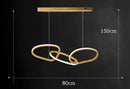 Axyaa Modern LED Pendant Chandelier for Living Room and Dining Room
