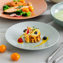 Axyaa 48-Piece Embossed Stoneware Tableware Set for 12