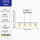 Axyaa Nordic Modern Luxury Strip Pendant Light for Designer Homes