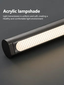 Axyaa Black LED Chandelier Modern Minimalist Dining Room Pendant Light
