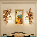 Luxury Dragon Phoenix Wall Light by Axyaa - Elegant Decor Lamp for Home Living Spaces