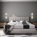 Axyaa Nordic LED Wall Sconce with Marble Lampshade - Modern Indoor Stair Lighting
