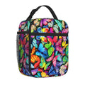 Butterflies Lunch Box Insulated Bag for Women Girls Teens | Axyaa Butterfly Bento Tote