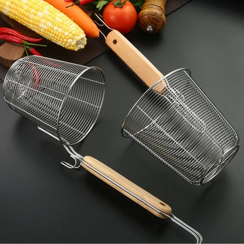 Axyaa Stainless Steel Large Colander for Home Cooking Essentials
