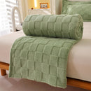 Axyaa Cozy Flannel Fleece Blanket, 180*200cm, Single Double Size