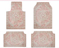 Axyaa Bohemian Style Car Foot Mat Home Rug Set Anti-slip American Retro Rugs