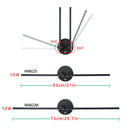 Axyaa 7W LED Wall Light with Remote Control & Magnetic Mount