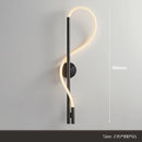 Axyaa Fiber Woven Tube Wall Lamp for Bedroom, Living Room, Study - Nordic Design
