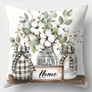 Axyaa Welcome Home Bless This Home Pillows Pattern Cushion Cover