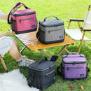 Axyaa Large Capacity Insulated Lunch Box Bag for Work Meals, Picnics & Outdoor Use