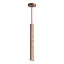 Axyaa Travertine Stone Pendant Light for Bedroom, Dining Room, Kitchen Island