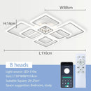 Axyaa Geometric Acrylic Ceiling Light: Modern Nordic Style for Living Room & Bedroom