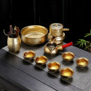 Axya Luxury Tea Set - 24k Gold-plated & 999 Silver-plated Top-grade Chinese Tea Set