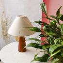 Axyaa Solid Wood Table Lamp: Retro Chinese Style Bedside Lamp