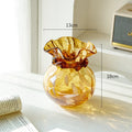 Axyaa Glass Vase Lucky Bag: Artistic Hydroponic Flower Arrangement & Ornament