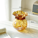 Axyaa Glass Vase Lucky Bag: Artistic Hydroponic Flower Arrangement & Ornament