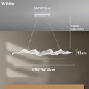 Axyaa Resin LED Pendant Chandelier with Remote Dimmable Light for Indoor Decor.