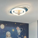 Axyaa Butterfly Astronaut Trojan Ceiling Chandelier for Children's Room by Univers Led