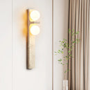 Axyaa Yellow Cave Stone Retro Wall Lamp for Bedroom Living Room Hallway