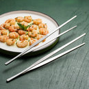 Axyaa Stainless Steel Kitchen Tweezers Set for BBQ Cooking and Bartending