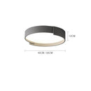 Axyaa LED Ceiling Chandelier: Modern Minimalist Circle Light for Living Room, Bedroom & Kitchen