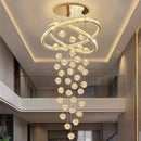 Axyaa LED Pendant Chandeliers for Living Room Staircase Indoor Lighting