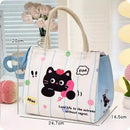 Axyaa Kawaii Thermal Lunch Bag for Women, Girls, Kids - Cute Bento Tote Pouch