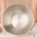 Axyaa Stainless Steel Mixing Bowl with Scale - Kitchen Utensils for Tableware