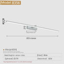 Axyaa LED Aluminum Wall Lights for Modern Bathroom and Bedroom Makeup Mirror