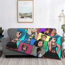 Axyaa Scott Pilgrim Fleece Blanket-Must-Have for Spring/Autumn