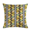 Axyaa Diamond Geometry Pillow Cover - Geometric Print Cushion Case 45x45cm