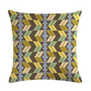 Axyaa Diamond Geometry Pillow Cover - Geometric Print Cushion Case 45x45cm