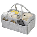 Axyaa Stroller Organizer Mommy Tote: Portable Storage Diaper Bag & Baby Accessories Basket