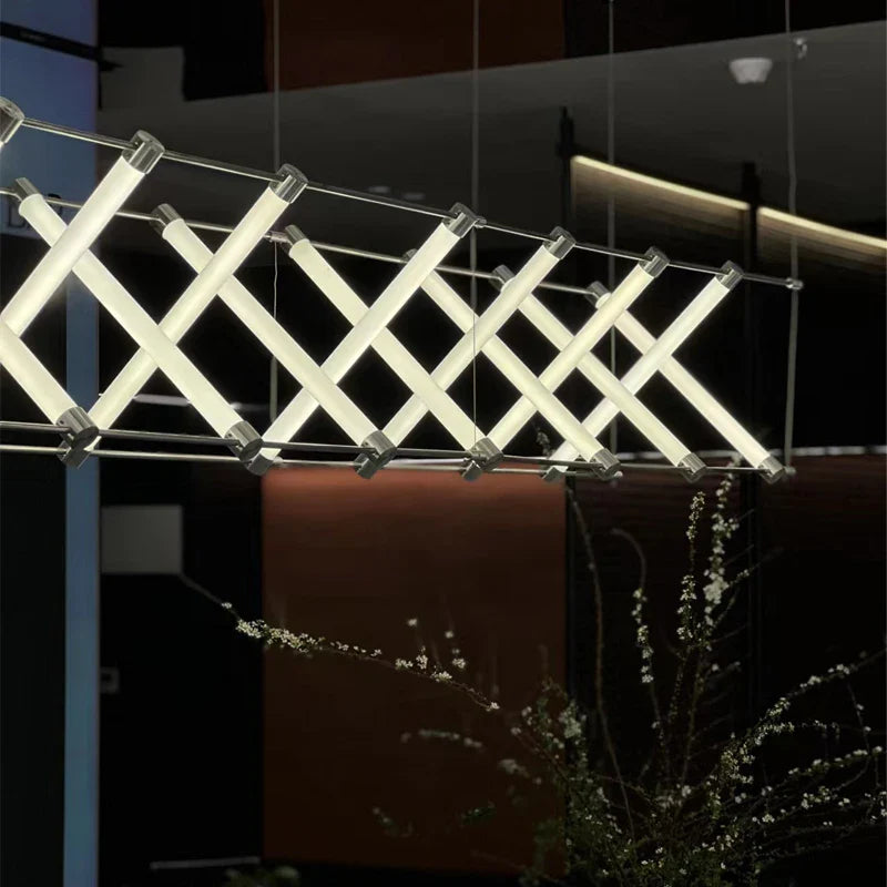 Axyaa Mazar LED Chandelier for Office, Bar, Hotel Lobby and Project Engineering