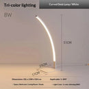 Axyaa Modern Minimalist LED Desk Lamp for Home Office Study Bedroom