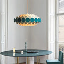 Axyaa Modern Minimalist LED Ceiling Chandelier for Living Room Bedroom
