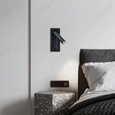 Axyaa LED Rotatable Wall Lamp USB Charging for Bedroom Reading Living Room