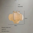 Axyaa Silk Pendant Lights: Nordic Minimalist Modern Home Decor Fixture