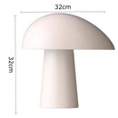 Minimalist Resin Mushroom LED Lamp by Axyaa for Living Room, Bedroom, and Study