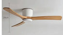 Axyaa Retro Solid Wood Ceiling Fan for Restaurants, Bedrooms & Home - Variable Frequency Electric